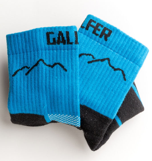 Portada calcetines de trekking GF Pica azul