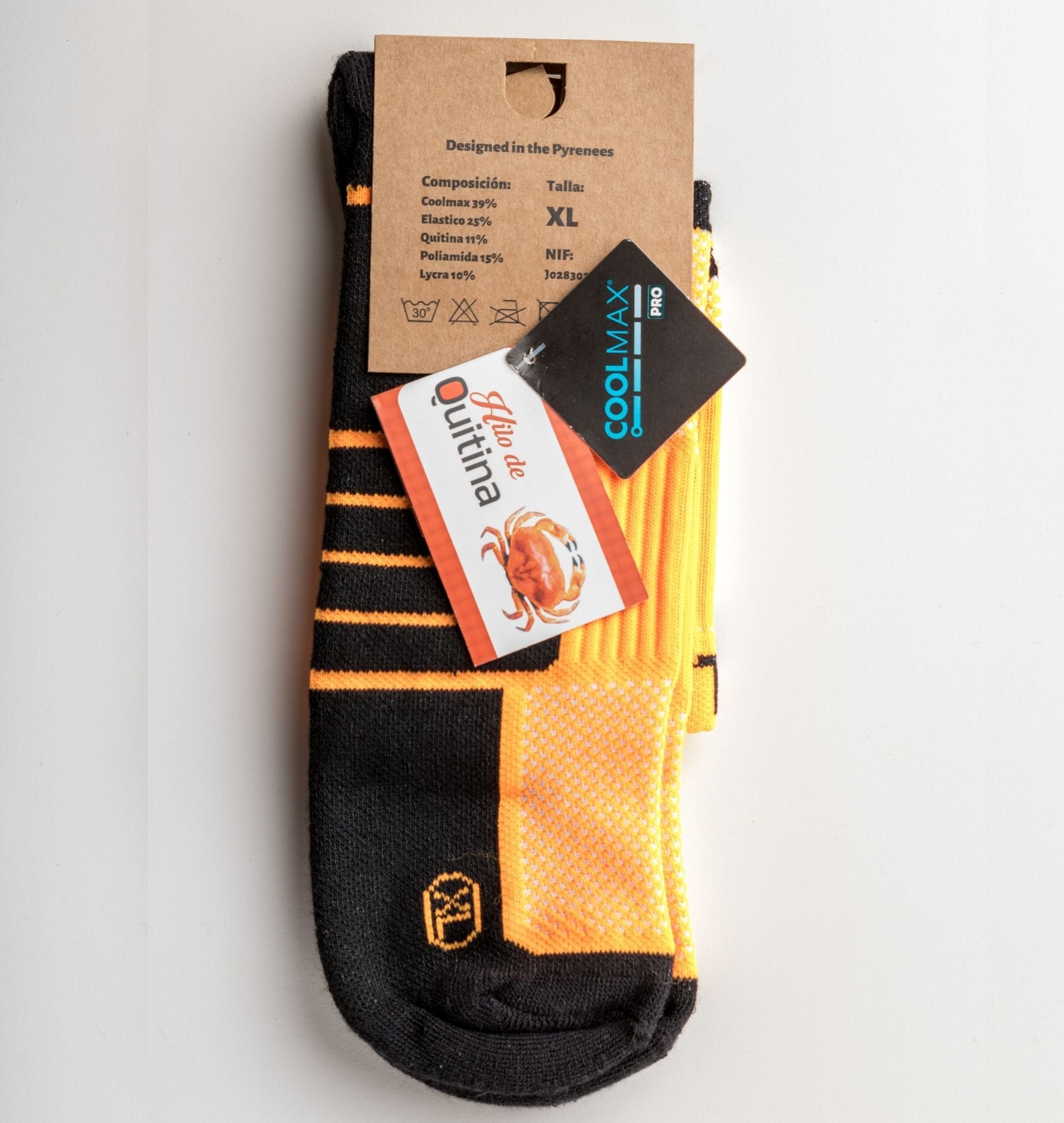 Troquel trasero calcetines de trekking GF Pica naranja